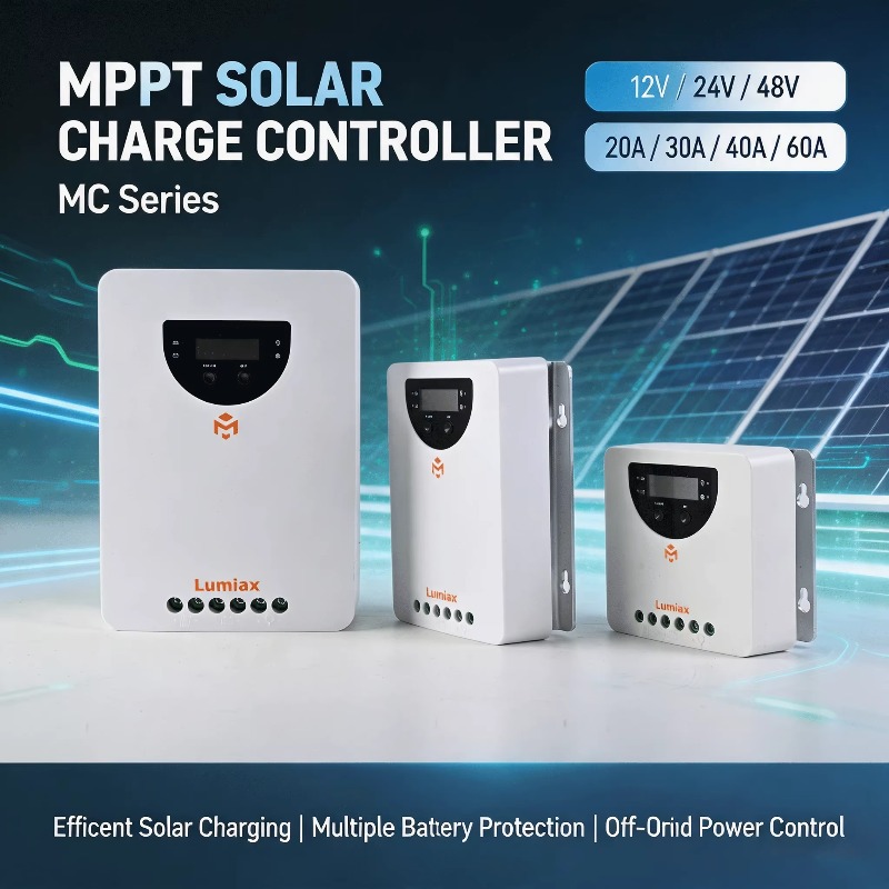 Mppt Solar Charge Controller 60A - Contrôleur de charge solaire MPPT 20A