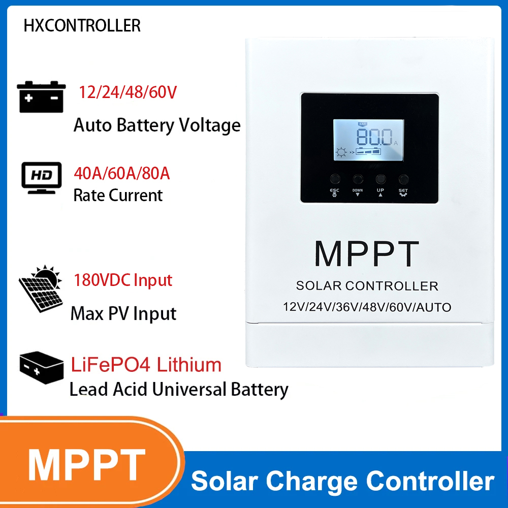 Mppt Solar Charge Controller 60A - Contrôleur de Charge solaire MPPT 40A