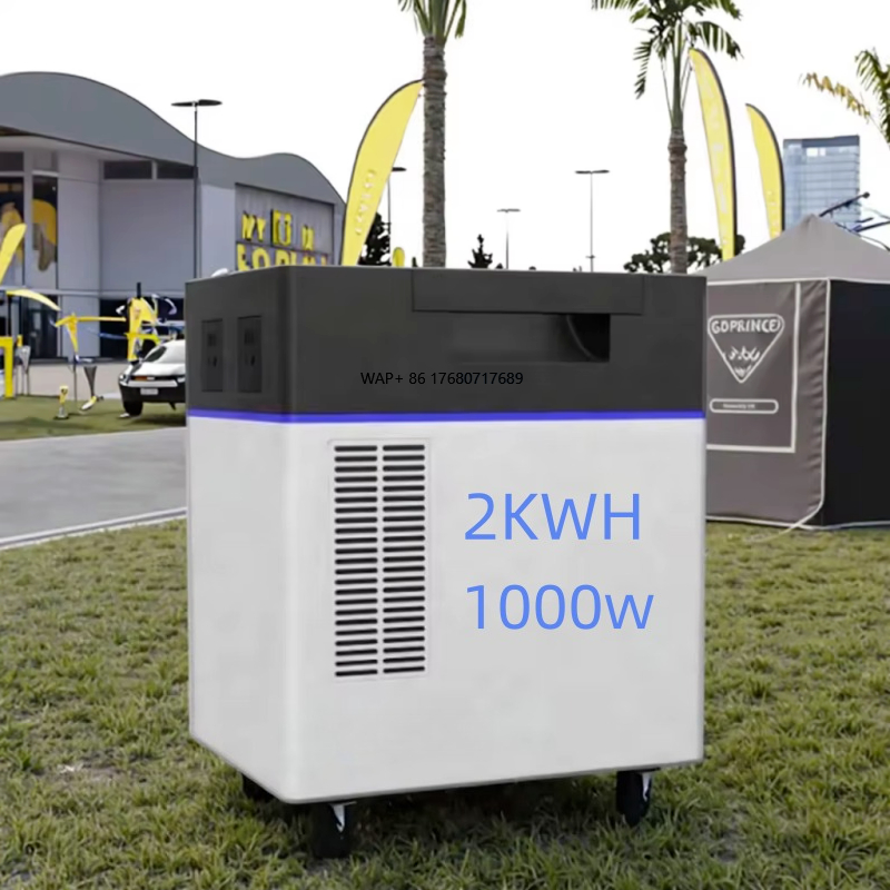 Portable Power Station 1000W Pure Sine - Centrale électrique portative de générateur solaire
