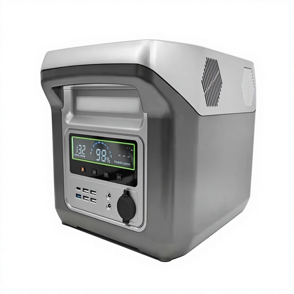 Portable Power Station 1000W - Station d'alimentation portable 1000W 768Wh, générateur