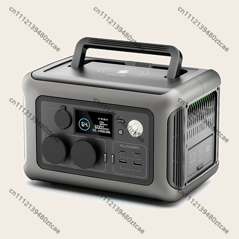 Portable Power Station 600W Ups - Station d'alimentation portable d'extérieur 600W PD