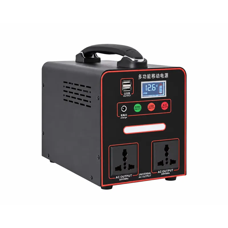 Portable Power Station 300W Camping - Station d'alimentation portable 300W, générateur solaire