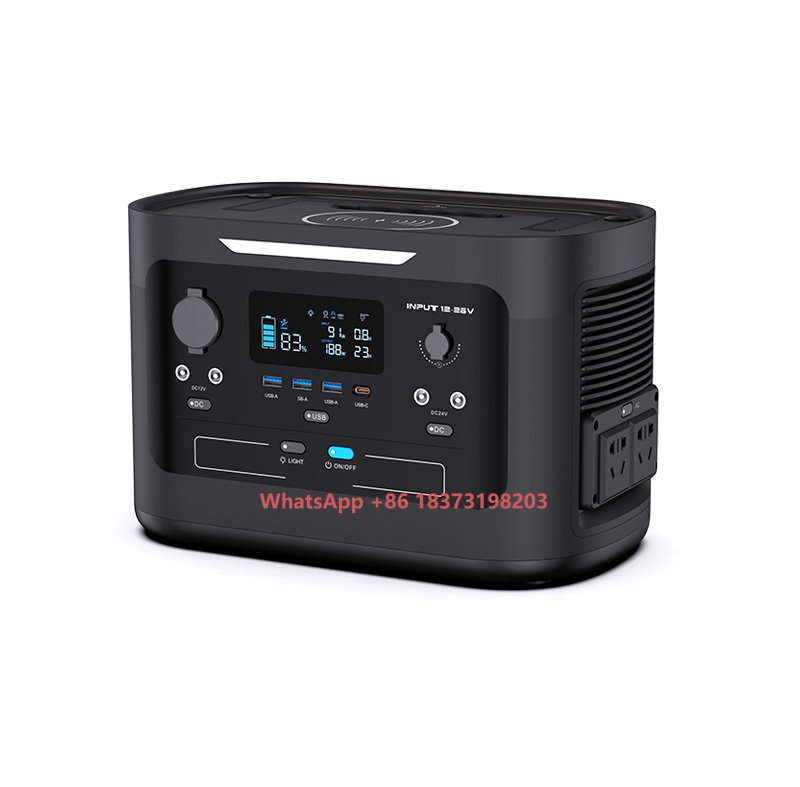 Portable Power Station 1000W - Générateur solaire électrique au Lithium 1000w