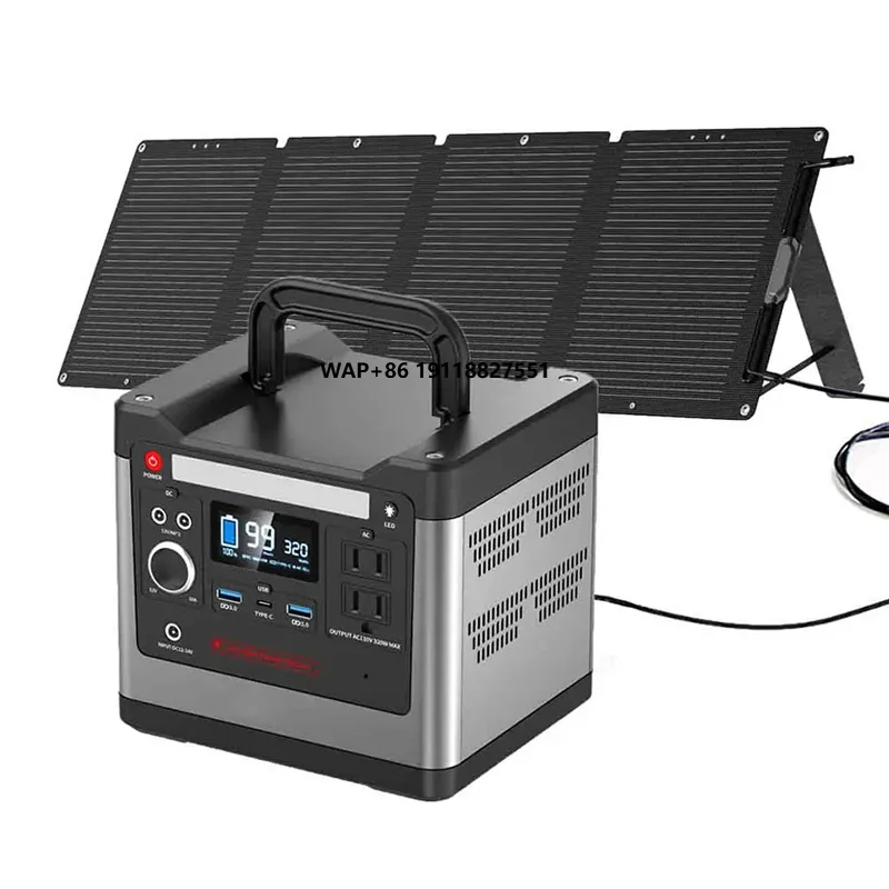Portable Power Station 1000W - Générateur solaire portable 600W/800W/1000W avec batterie