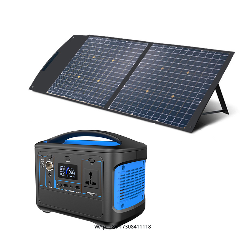 Portable Power Station 600W Ups - Générateur solaire UPS hors réseau 600W