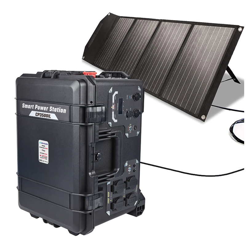 Solar Generator 3000W - Générateur solaire au lithium à protection