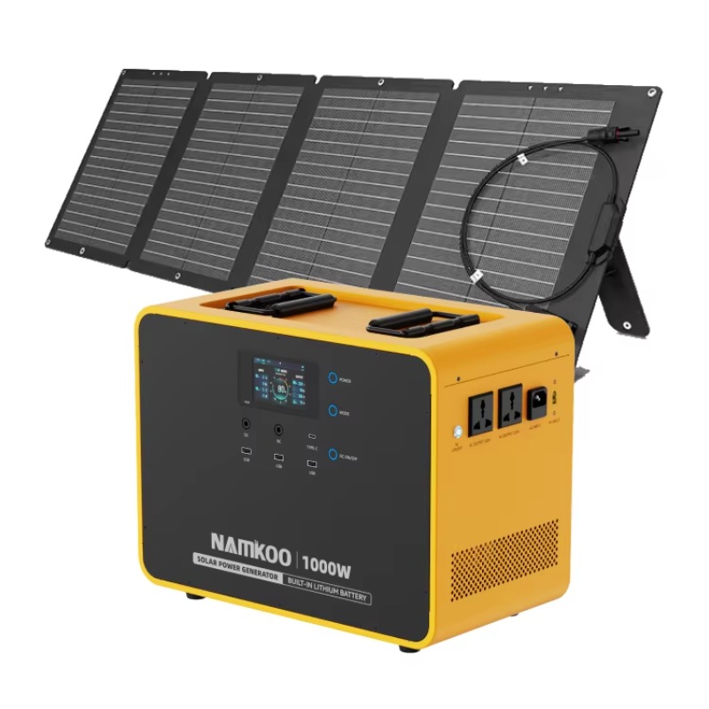 Portable Power Station 1000W - Générateur de centrale électrique Portable Lifepo4