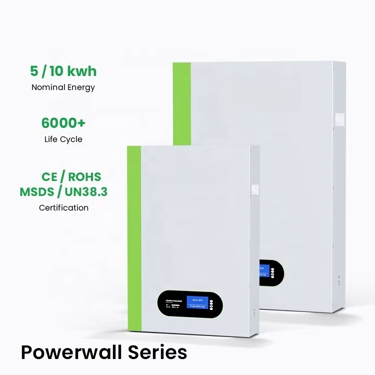Home Backup Battery 10Kwh Lifepo4 - Batterie murale au lithium LiFePO4 pour