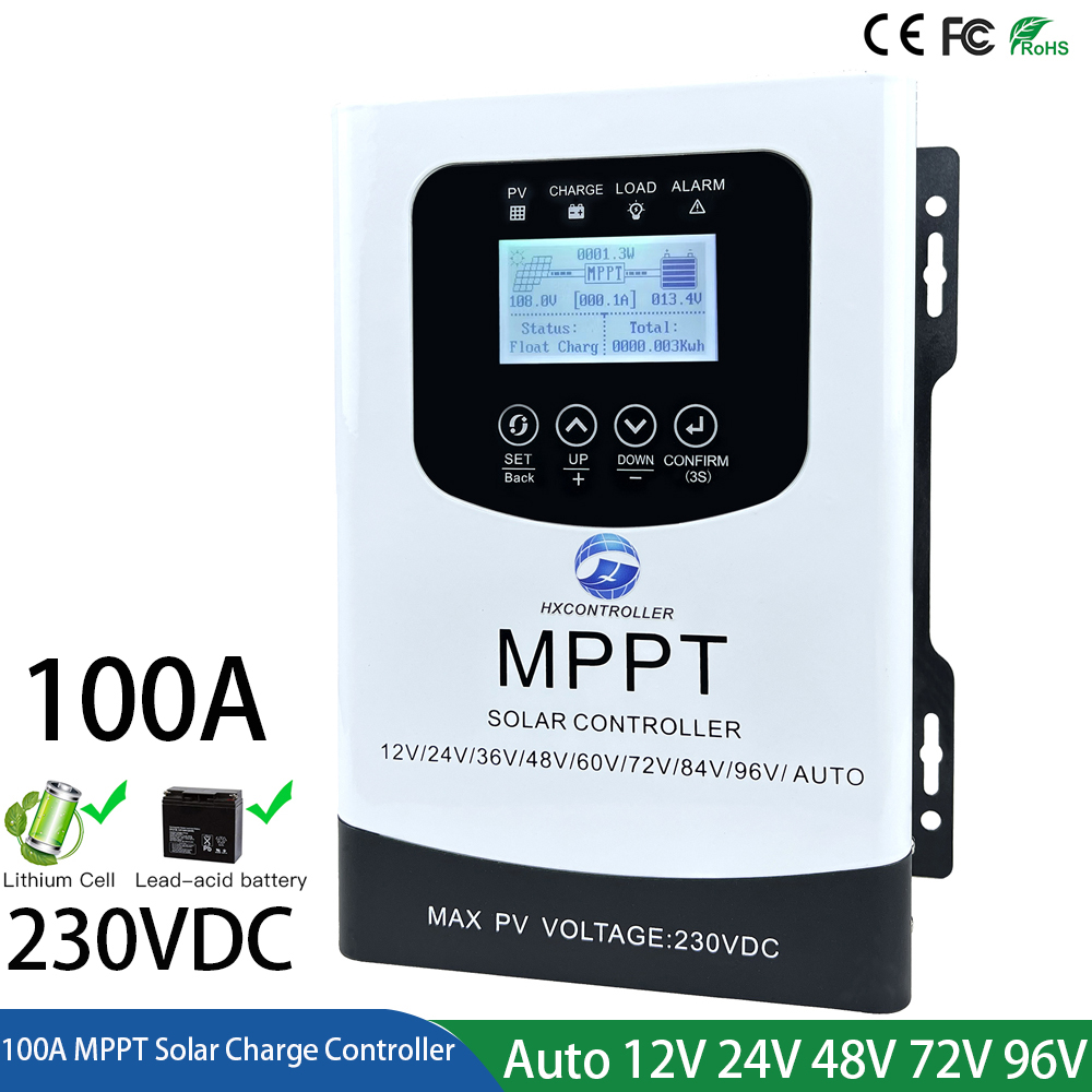 Mppt Solar Charge Controller 60A - Brésil Stock MPPT 100A 230VDC contrôleur