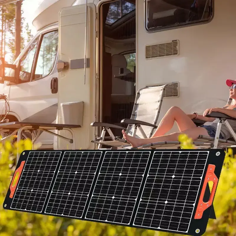 Panneau solaire pliable 200W 1 - Solar Panel 200W Portable Foldable avis et prix