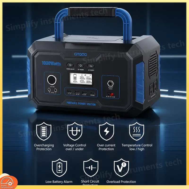Centrale Électrique Portable 1 - Portable Power Station 1000W Pure Sine avis et prix