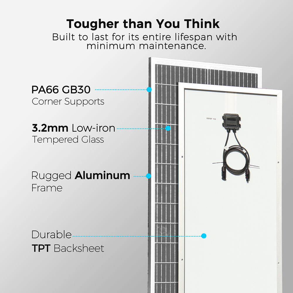 Kit Panneau Solaire Rigide en  - Solar Panel 400W Rigid Monocrystalline avis et prix