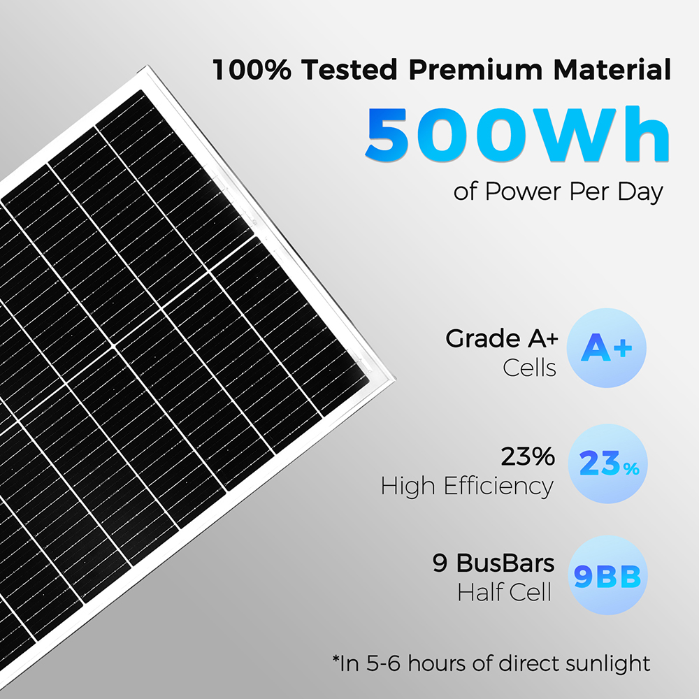 Panneau solaire rigide 100W, m - Solar Panel 400W Rigid Monocrystalline avis et prix