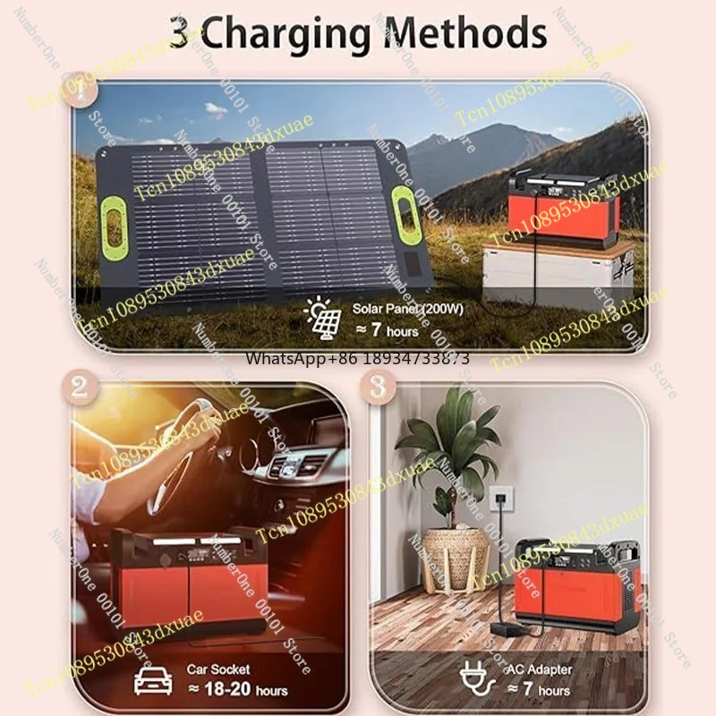 Station d'alimentation portabl - Portable Power Station 1500W Ac Outlet avis et prix