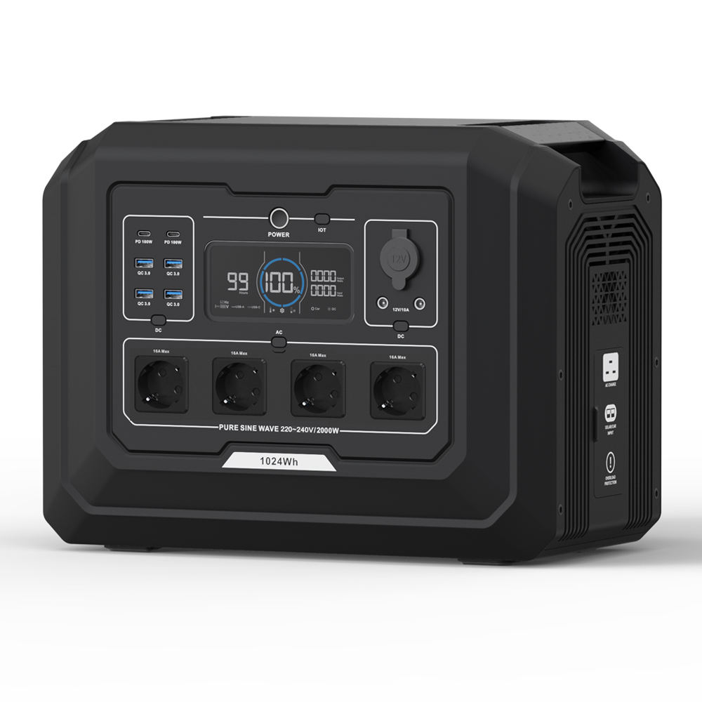 Générateur solaire portable S1 - Portable Power Station 2000W Lifepo4 avis et prix