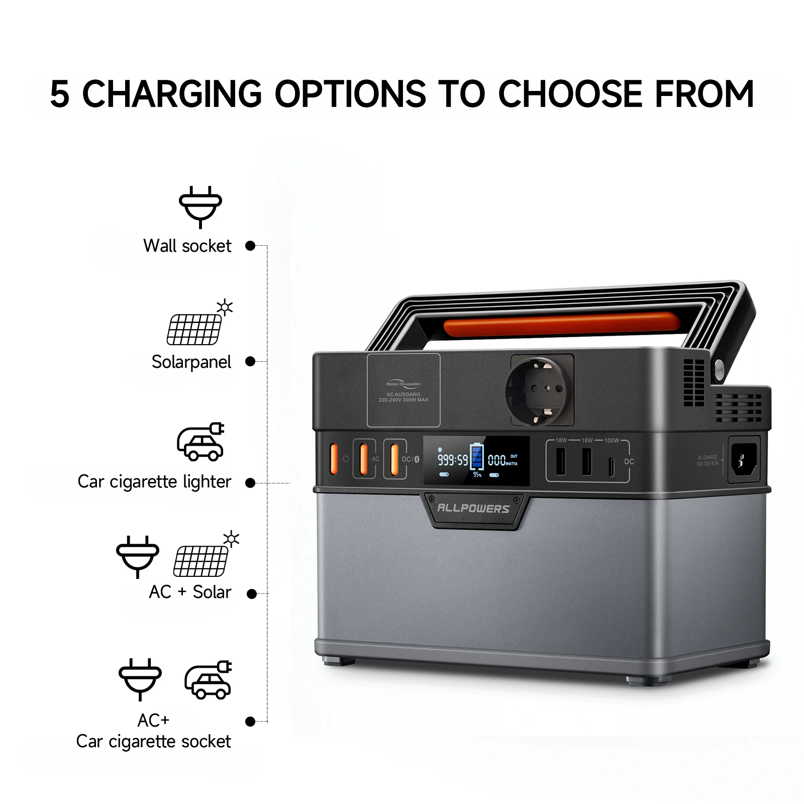 Centrale électrique Portable 3 - Portable Power Station 300W Camping avis et prix