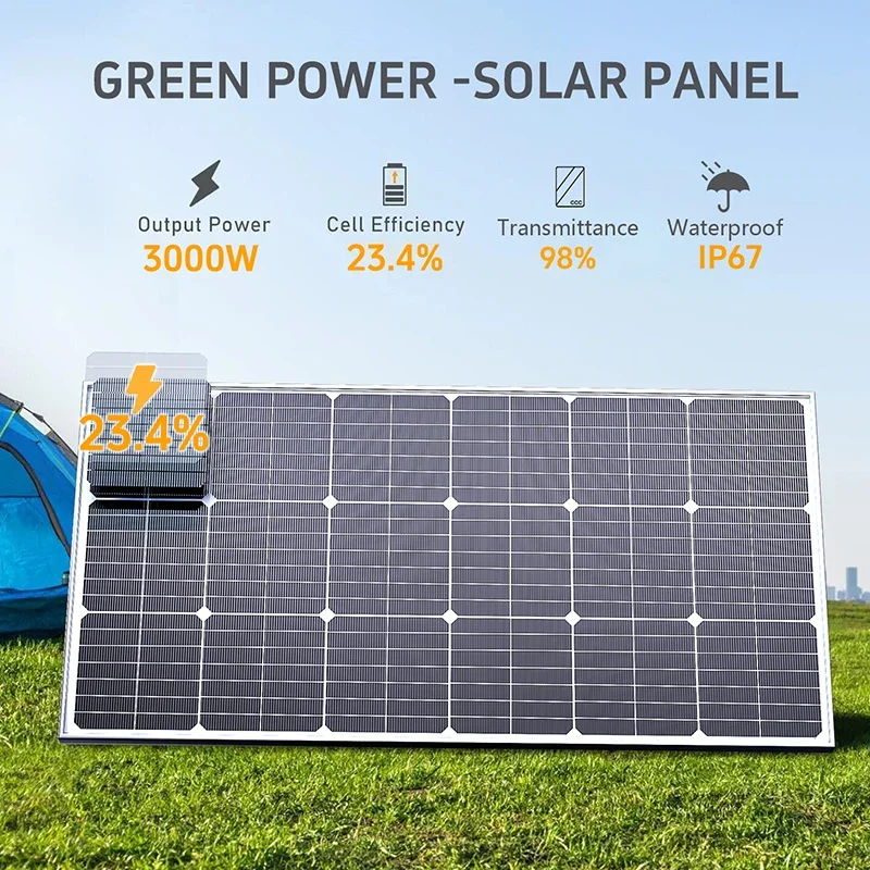 Kit de panneaux solaires haute - Solar Generator 3000W avis et prix