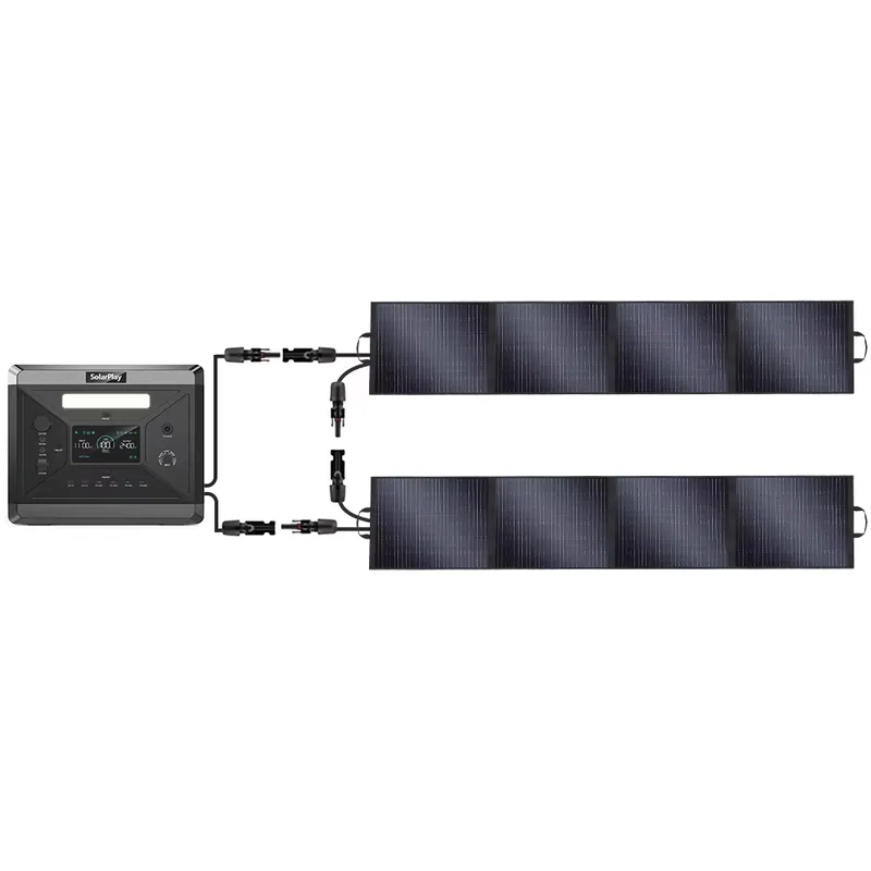 Pour SolarPlay S200, panneau s - Solar Panel 200W Portable Foldable avis et prix