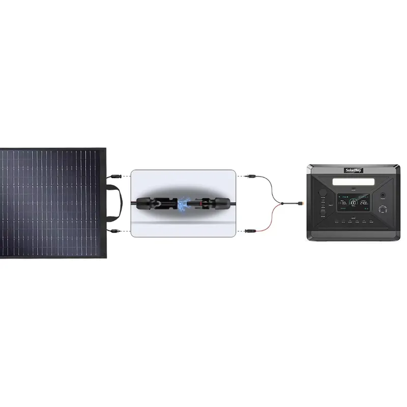 Pour SolarPlay S200, panneau s - Solar Panel 200W Portable Foldable avis et prix