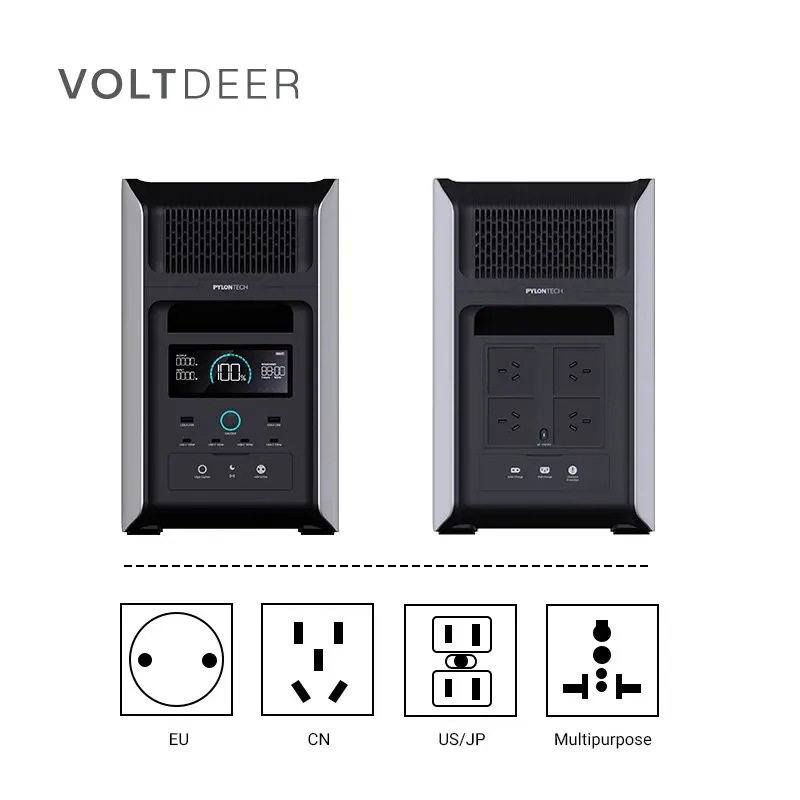 Station d'alimentation portabl - Power Station 2400Wh Lifepo4 avis et prix