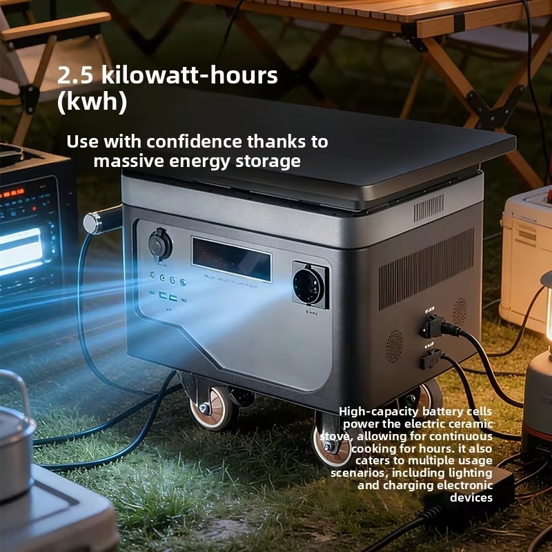 Station d'alimentation portabl - Portable Power Station 2000W Lifepo4 avis et prix