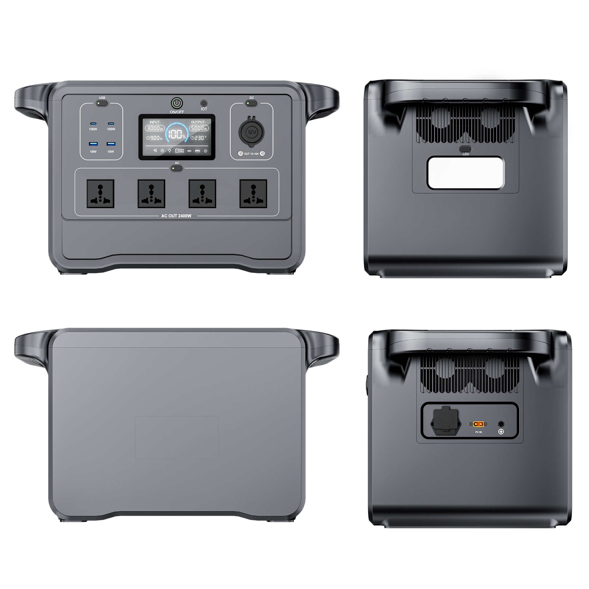 Centrale électrique portable 2 - Portable Power Station 2000W Lifepo4 avis et prix