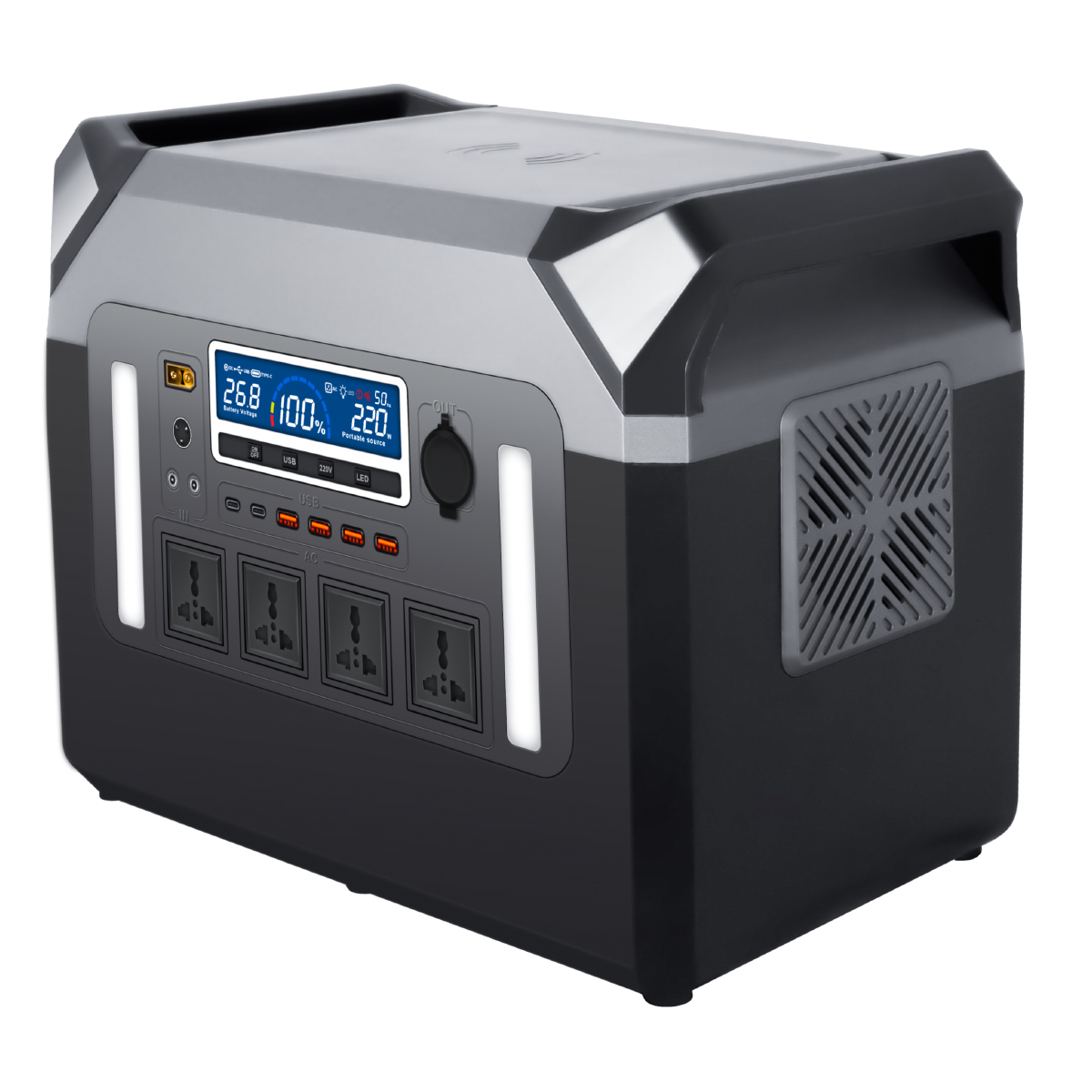 Station d'alimentation portabl - Solar Generator 3000W avis et prix