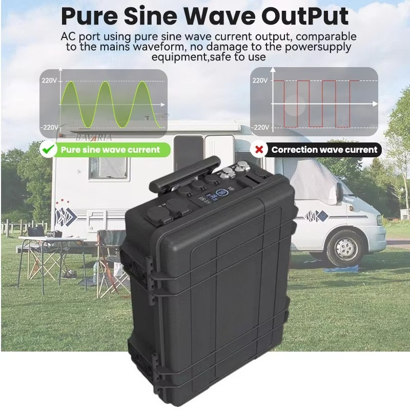 Station de charge portable 110 - Solar Generator 3000W avis et prix