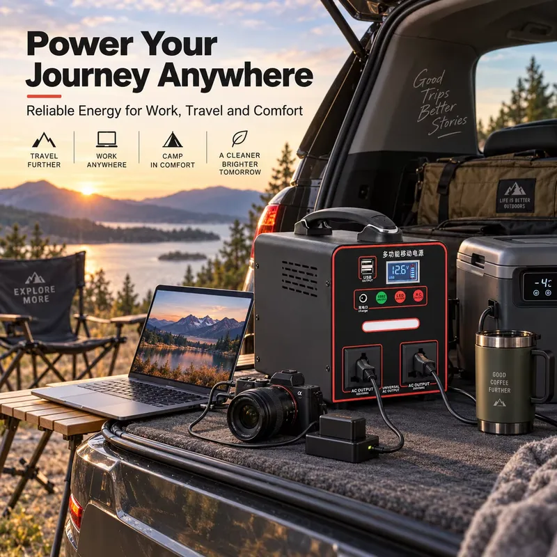 Station d'alimentation portabl - Portable Power Station 300W Camping avis et prix