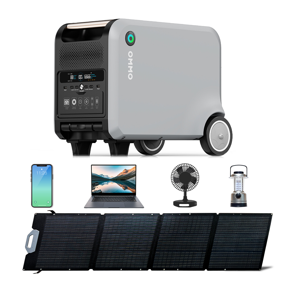 OMMO OM-PV200Z Panneau Solaire - Solar Panel 200W Portable Foldable avis et prix