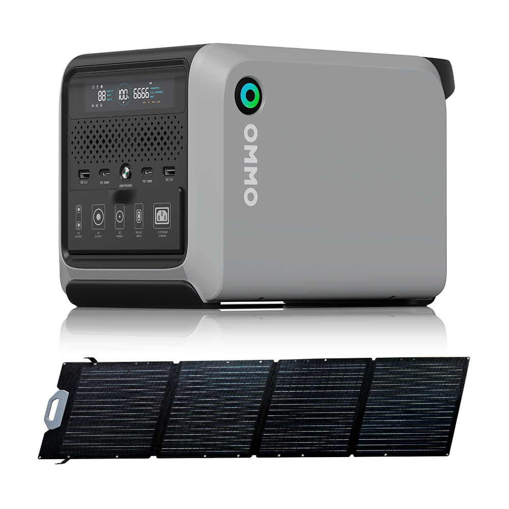 OMMO OM-PV200Z Panneau Solaire - Solar Panel 200W Portable Foldable avis et prix