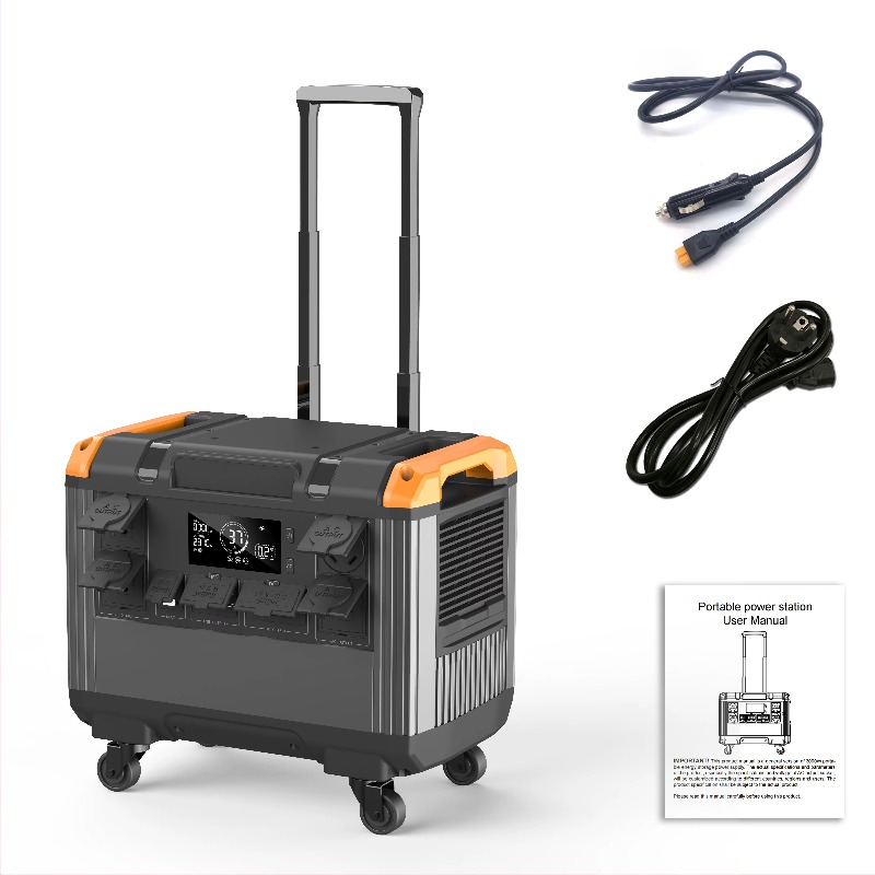 Station d'alimentation portabl - Power Station 2400Wh Lifepo4 avis et prix