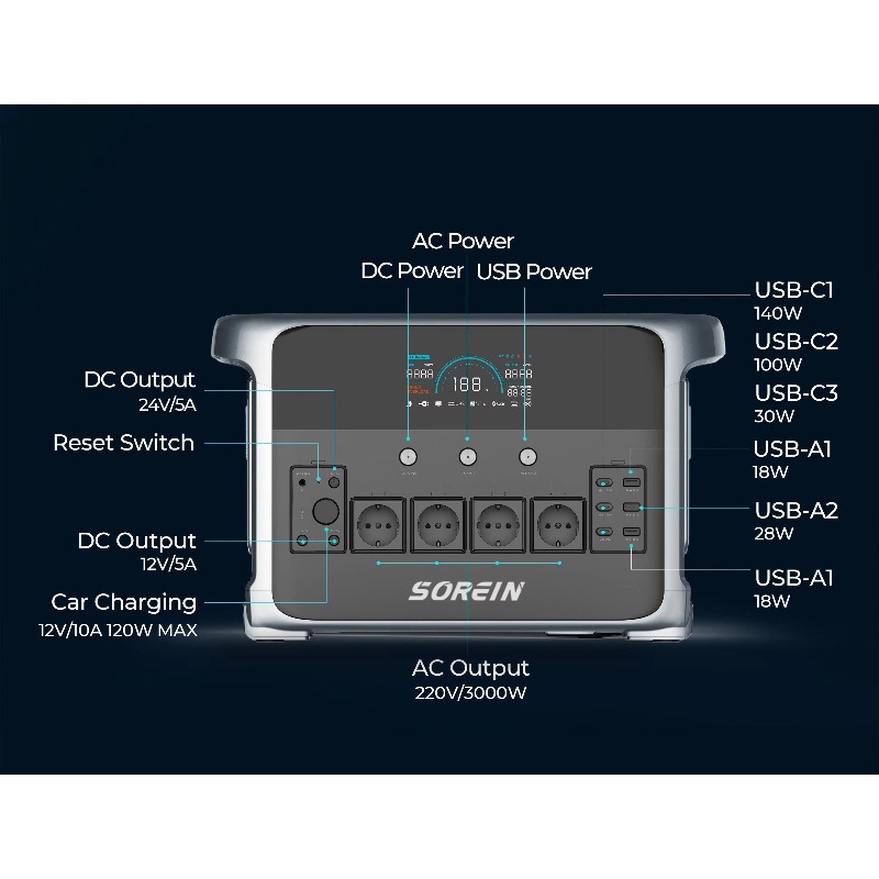 Générateur UPS 600W 1200W 2400 - Portable Power Station 600W Ups avis et prix