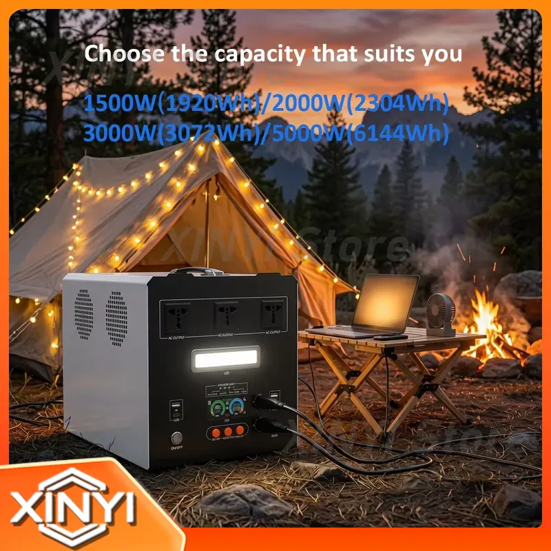 Station d'alimentation portabl - Portable Power Station 2000W Lifepo4 avis et prix