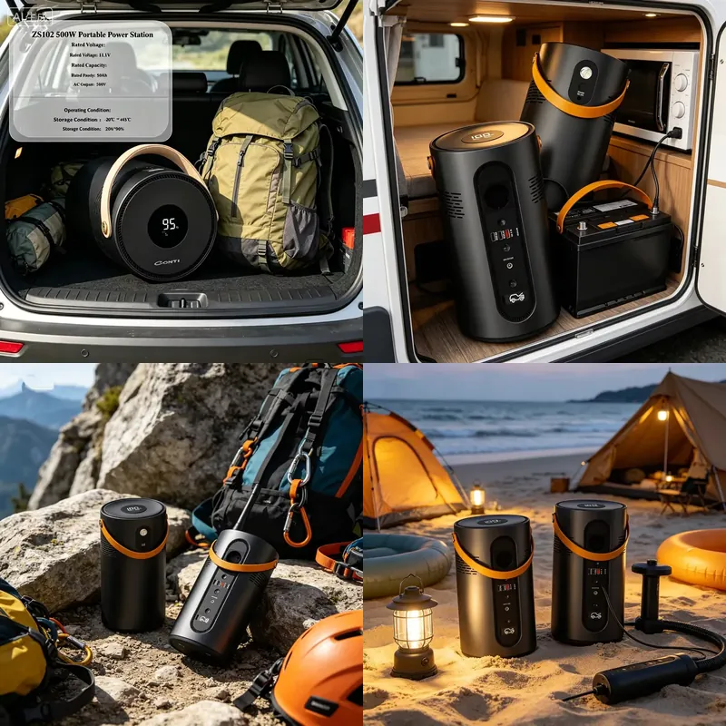 【CHIMU HOME】Station d'alimenta - Portable Power Station 500W avis et prix