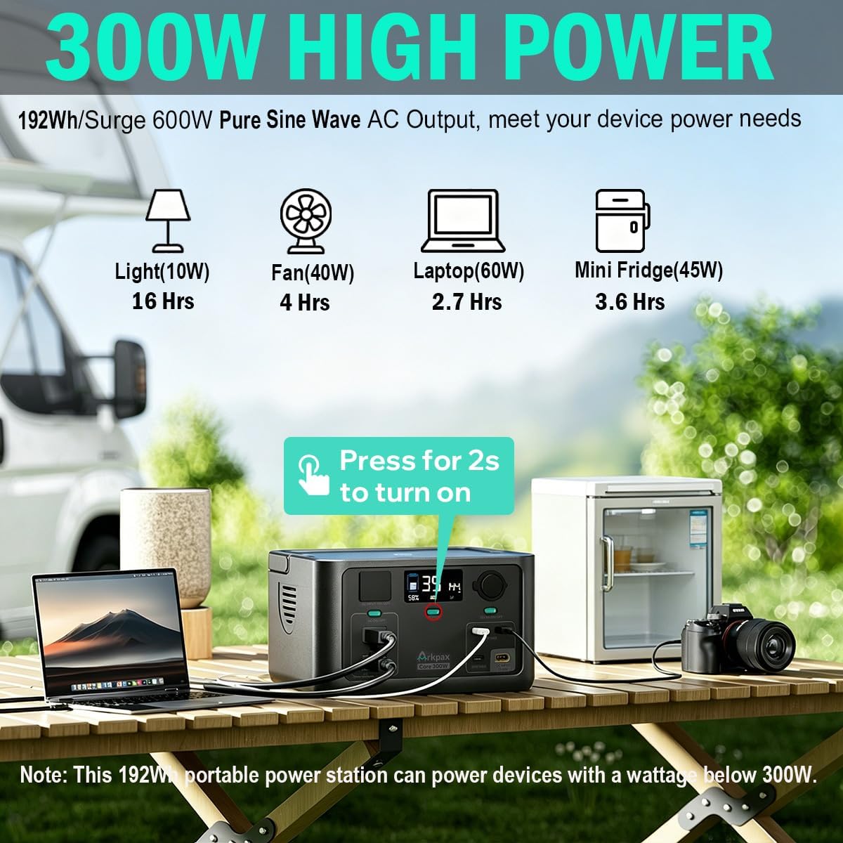Station d'alimentation portabl - Portable Power Station 600W Ups avis et prix