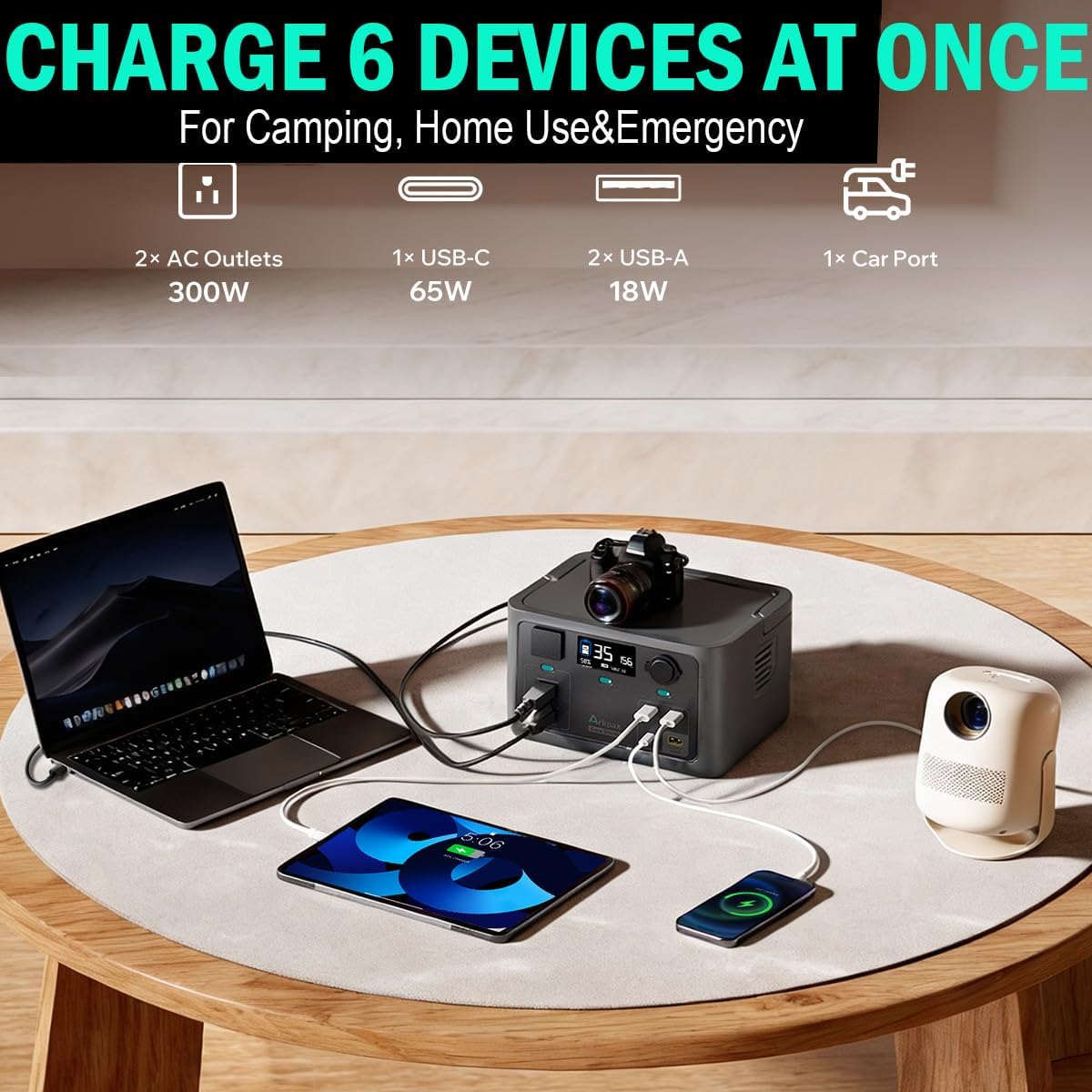 Station d'alimentation portabl - Portable Power Station 600W Ups avis et prix