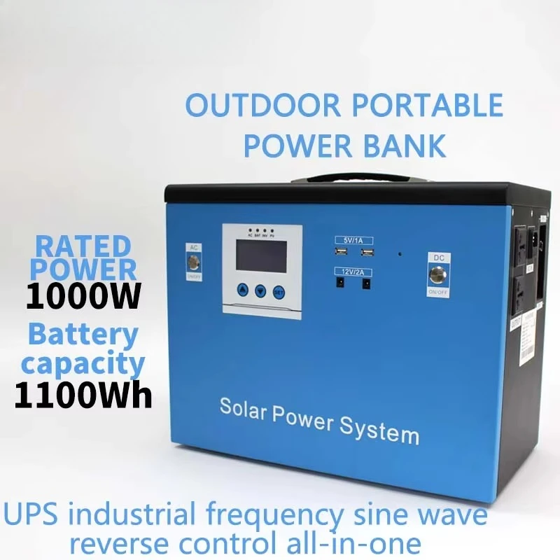 Générateur solaire 2000w 1000w - Portable Power Station 1000W avis et prix