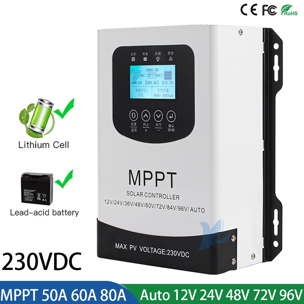 Contrôleur de charge solaire M - Mppt Solar Charge Controller 60A avis et prix