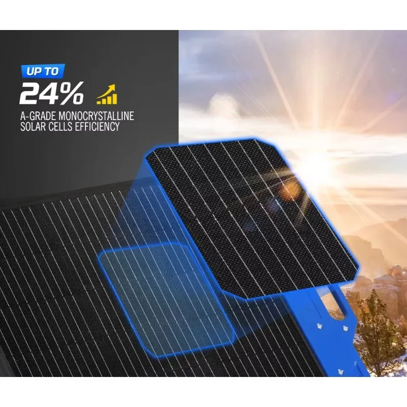 Panneau solaire portable super - Solar Panel 200W Portable Foldable avis et prix