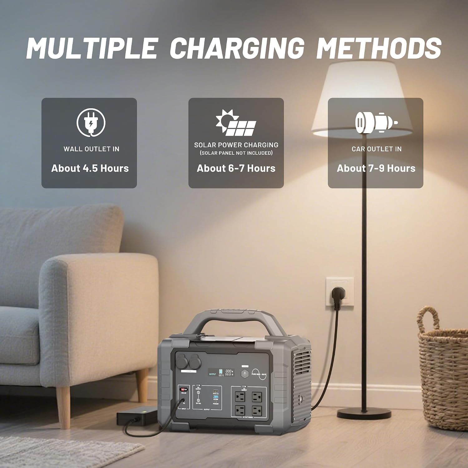 Station d'alimentation portabl - Portable Power Station 1000W avis et prix