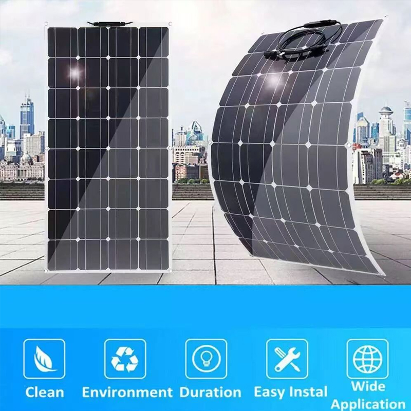 Panneau Solaire Flexible N-Typ - Solar Panel 400W Rigid Monocrystalline avis et prix