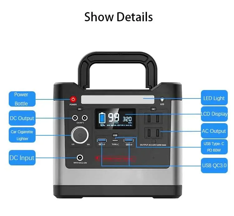 Générateur solaire portable 60 - Portable Power Station 1000W avis et prix