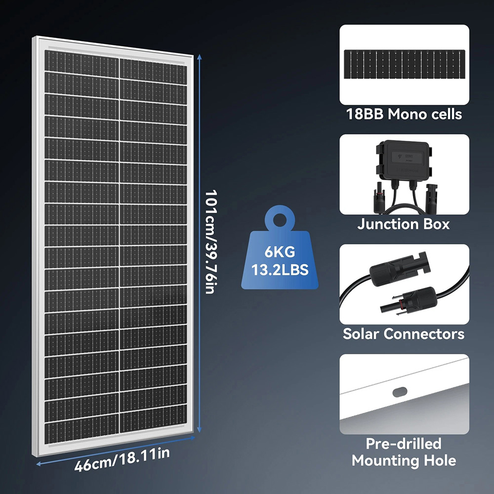 Panneaux solaires rigides RVPO - Solar Panel 400W Rigid Monocrystalline avis et prix