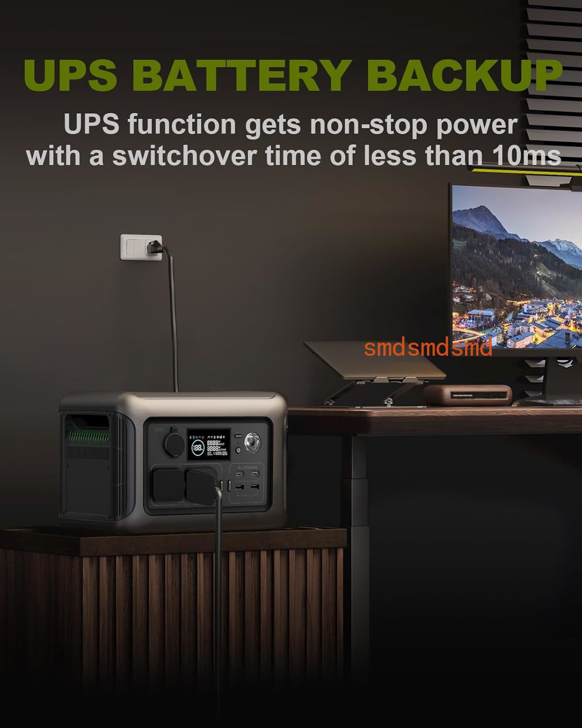Station d'alimentation portabl - Portable Power Station 600W Ups avis et prix