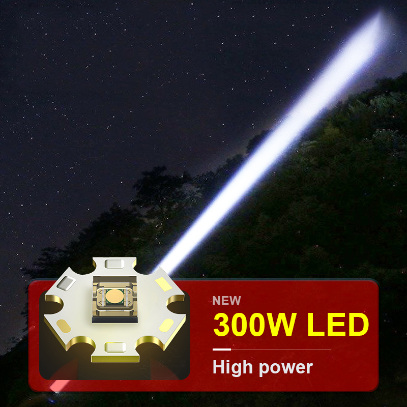 8800000LM lampe de poche LED l - Portable Power Station 300W Camping avis et prix