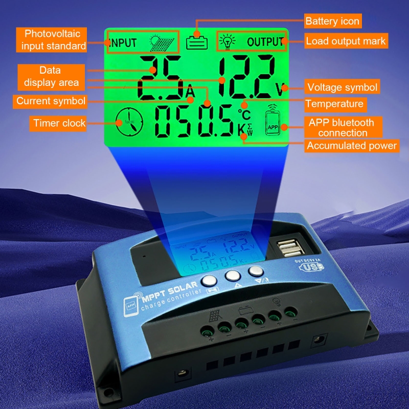 Contrôleur de Charge solaire M - Mppt Solar Charge Controller 60A avis et prix