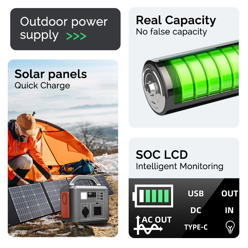 Générateur solaire portable 50 - Portable Power Station 500W avis et prix