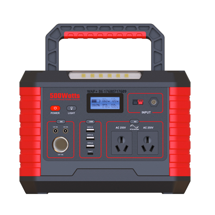 Générateur solaire de stockage - Portable Power Station 500W avis et prix