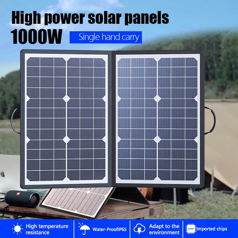 Kit de panneaux solaires pliab - Portable Power Station 1000W Pure Sine avis et prix